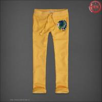 heren abercrombie and fitch chief patroon elastisch sweatpants geel Nieuwe Goedkope t9hhk325